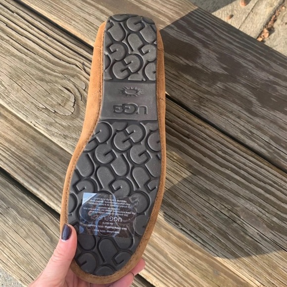 Nib Ugg Alder men’s driving shoes chestnut - Picture 4 of 5